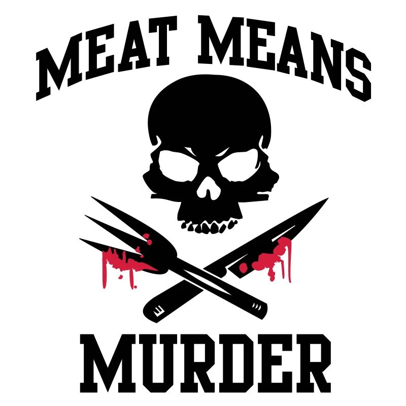 Meat means murder - Fleisch bedeutet Mörder
