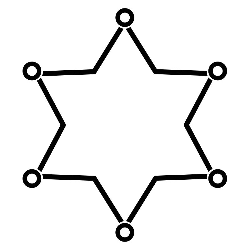 Cornice stella sceriffo