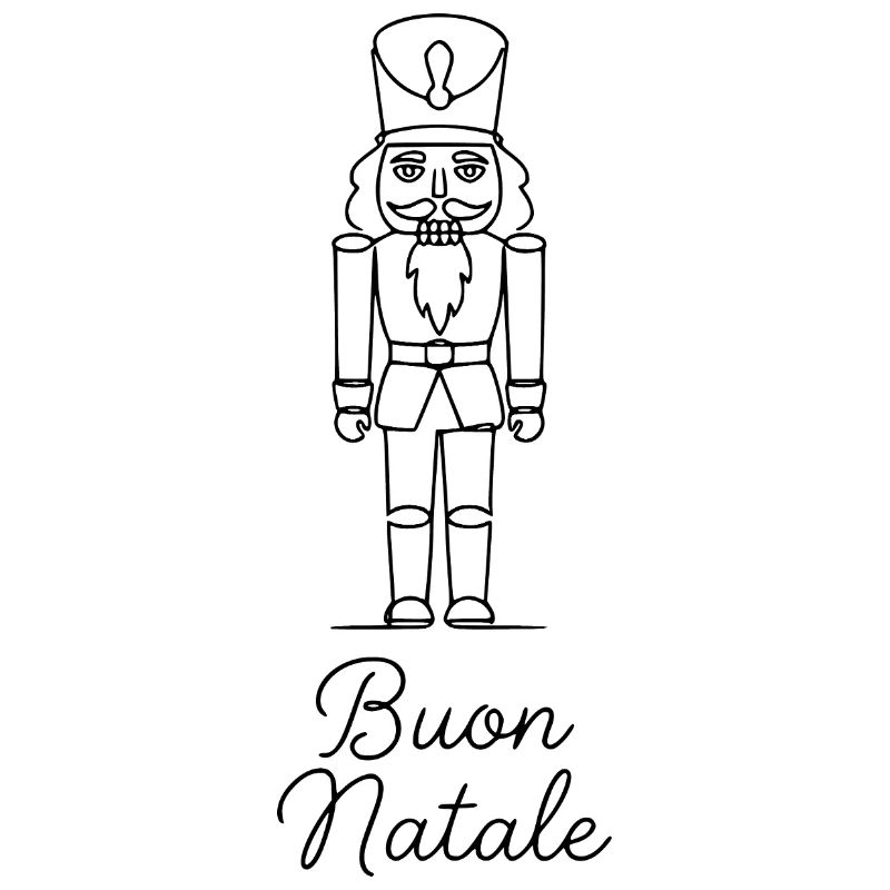 Buon Natale Nutcracker Christmas
