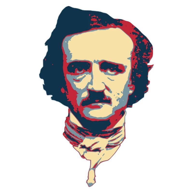 Edgar Allan Poe Pop Art