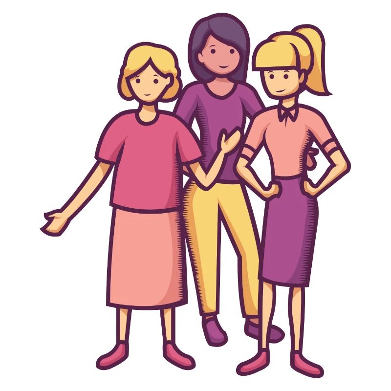 Filles traîner