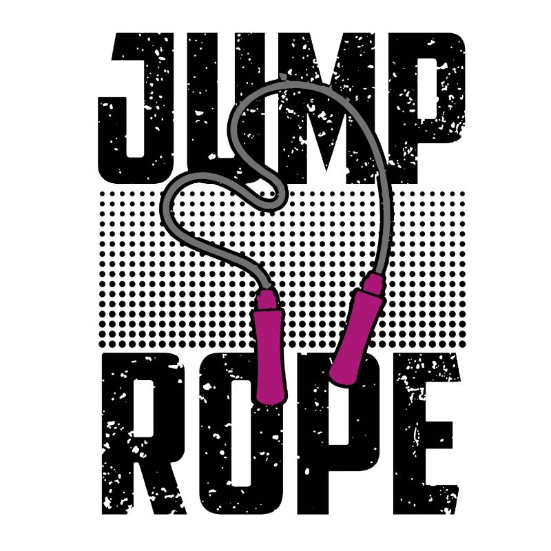 Jumping Rope Graphic Rope Jumping Rope Skipping Si