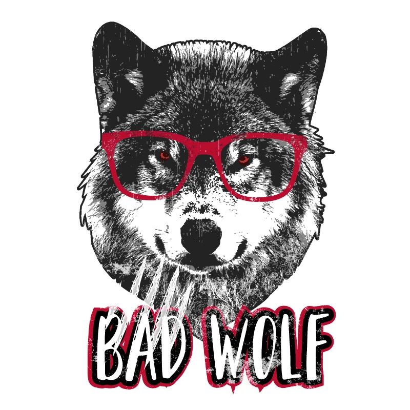 Böser Wolf - Grumpy Christmas Wolf