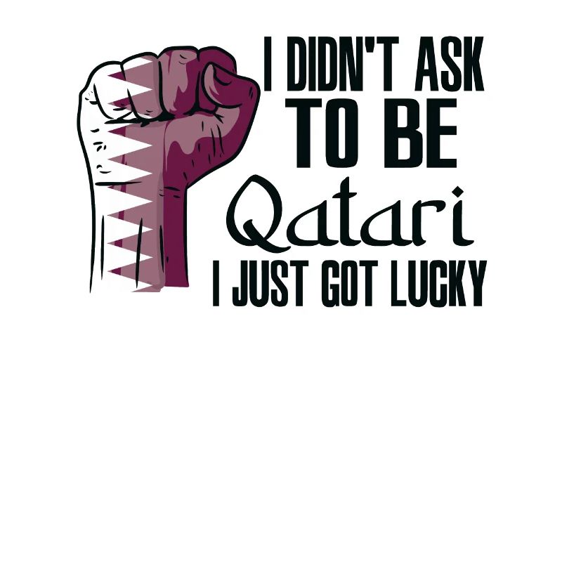 Qatari Pride Qatar Flag Grown Qatari Roots Qatari
