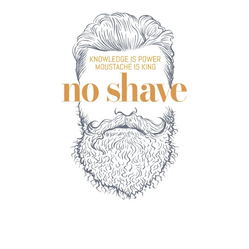 Pas de rasage de barbe Conception graphique Pas de rasage Barbe Graphique