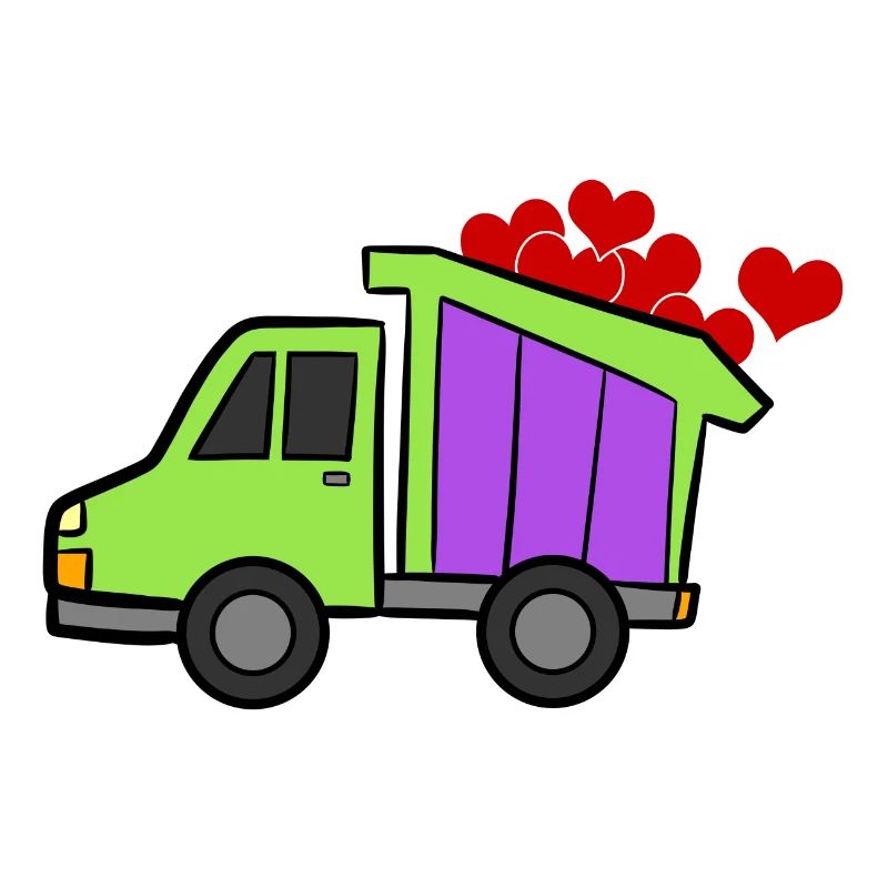 Excavator Construction Site Construction Worker Construction Heart I Gift