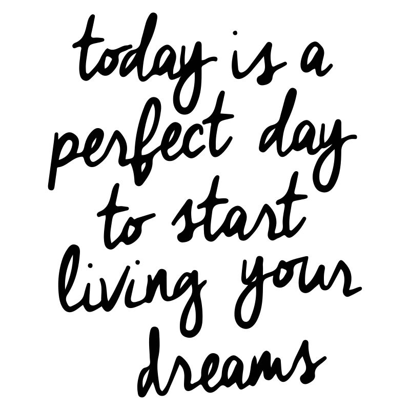 Today is a perfect day!