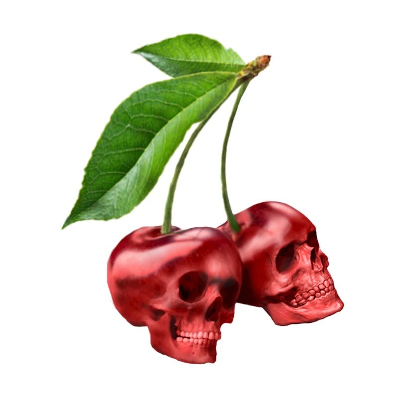 Cherries Skulls Cherry Skull