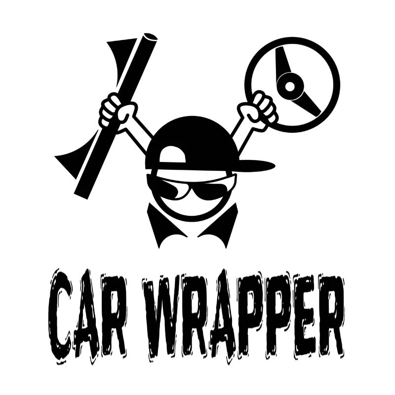 Car Wrapping Wrapper Advertising Technician Work Job