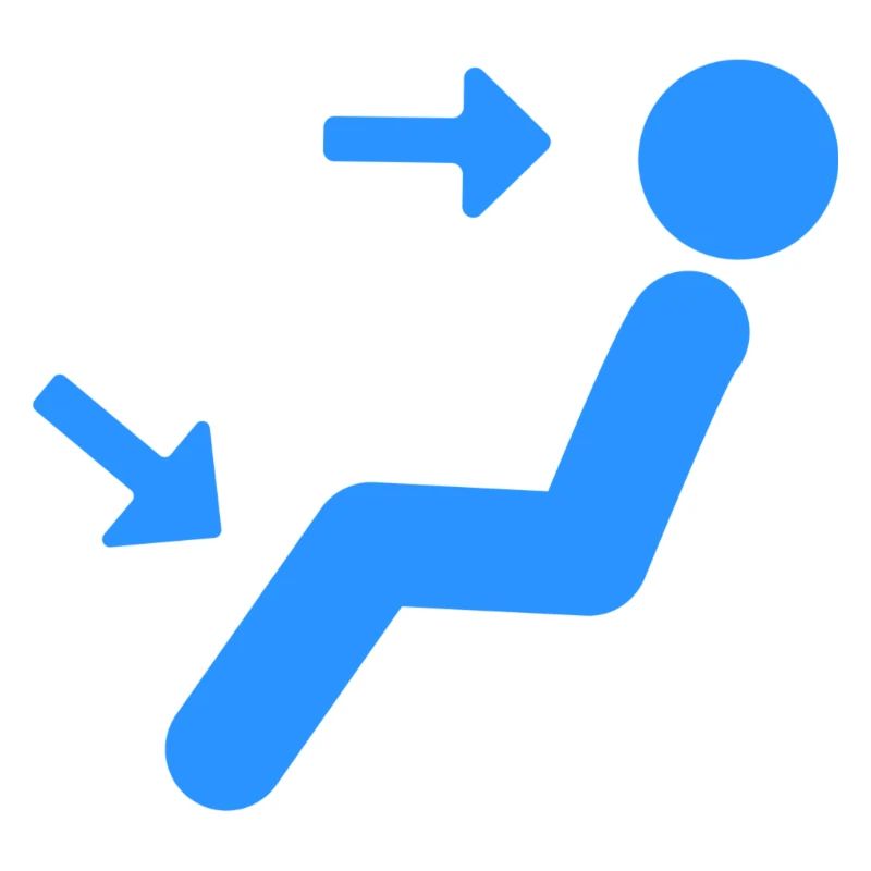 Air conditioning ventilation indicator light Auto Icon