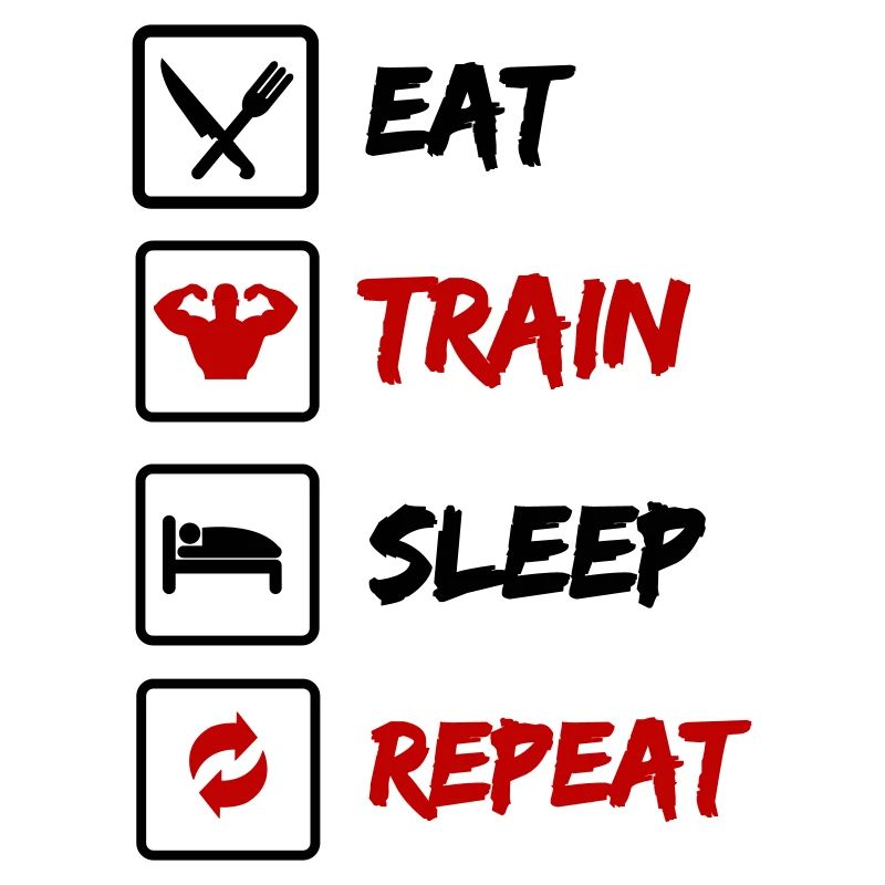 Manger Train Dormir Répéter