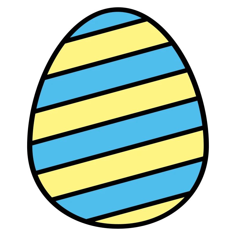 Osterei farbenfroh