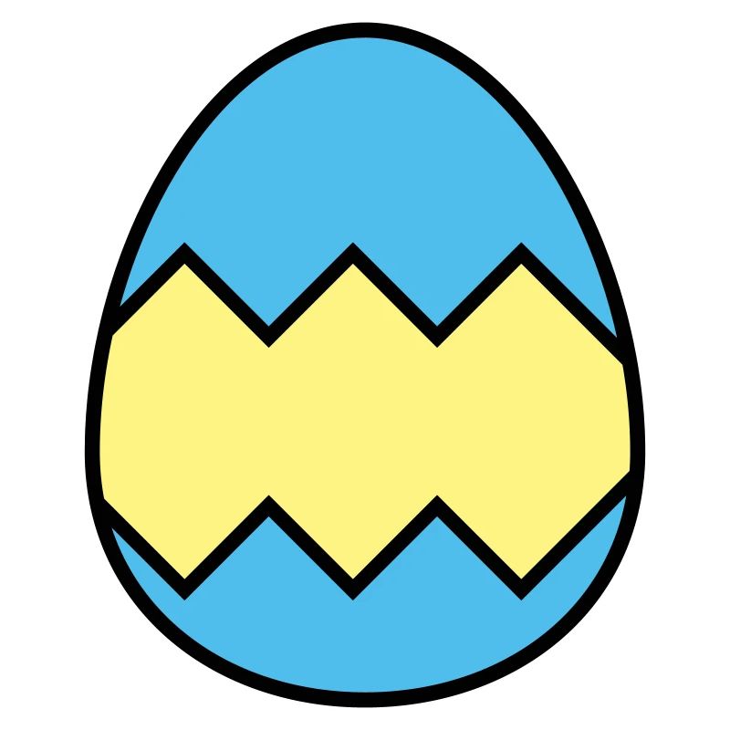 Osterei farbenfroh