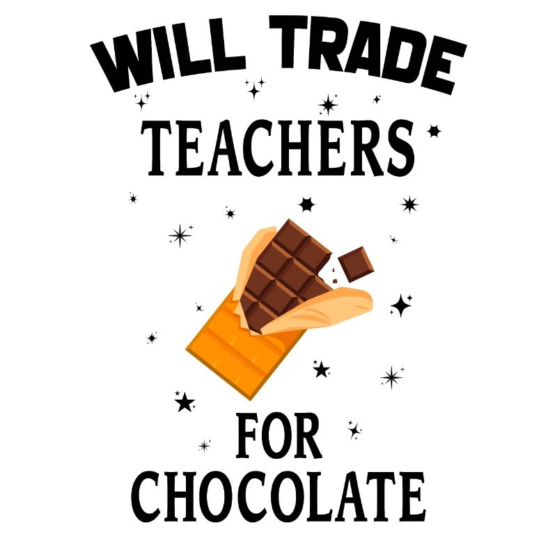 Tauschen Sie Lehrer gegen Schokoladenlehrer Choco