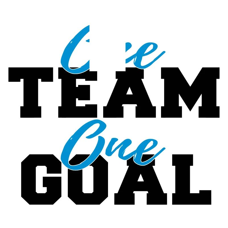 Objectif de travail d'équipe Sport Objectif d'équipe