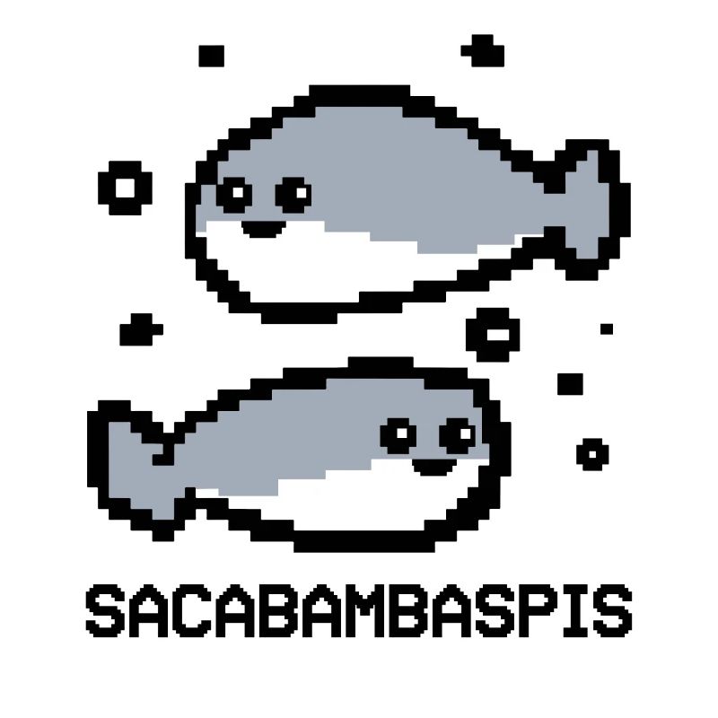 Fisch Meme Pixel Paar