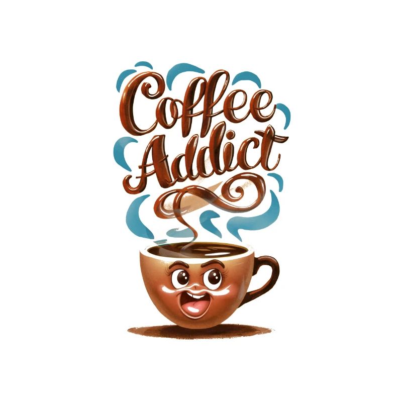 Dipendenza dal caffè Passione umoristica