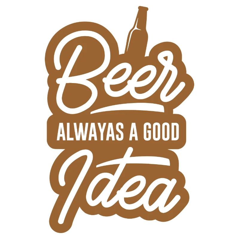 Bier Immer Eine Gute Idee