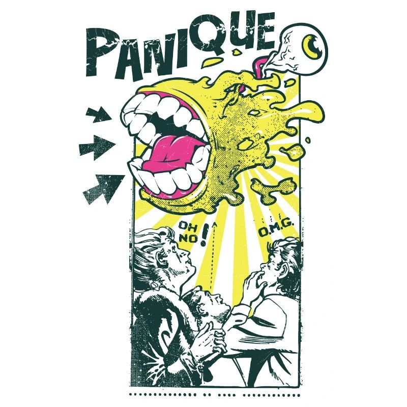 Panic Panic Monster Gift Idée de cadeau