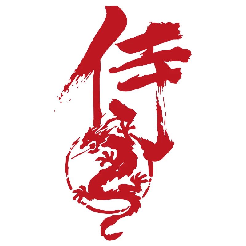 Samurai-Drache