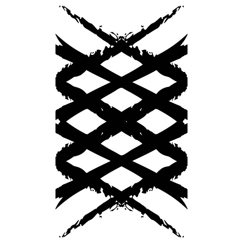Diamonds Art Cross Pattern | Graphique vectoriel