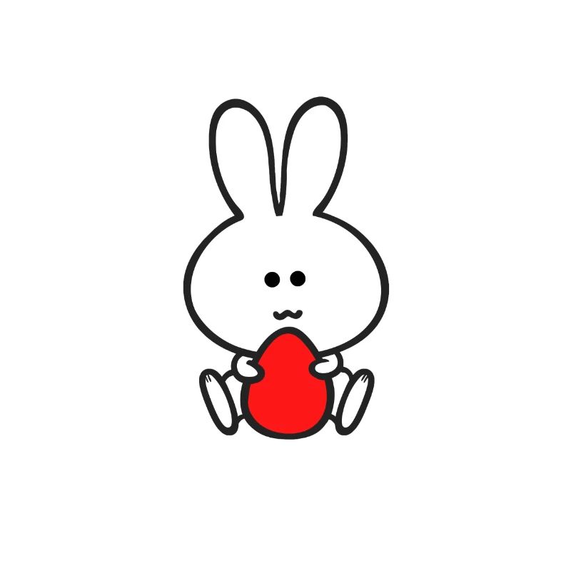 Easter bunny Easter eggs