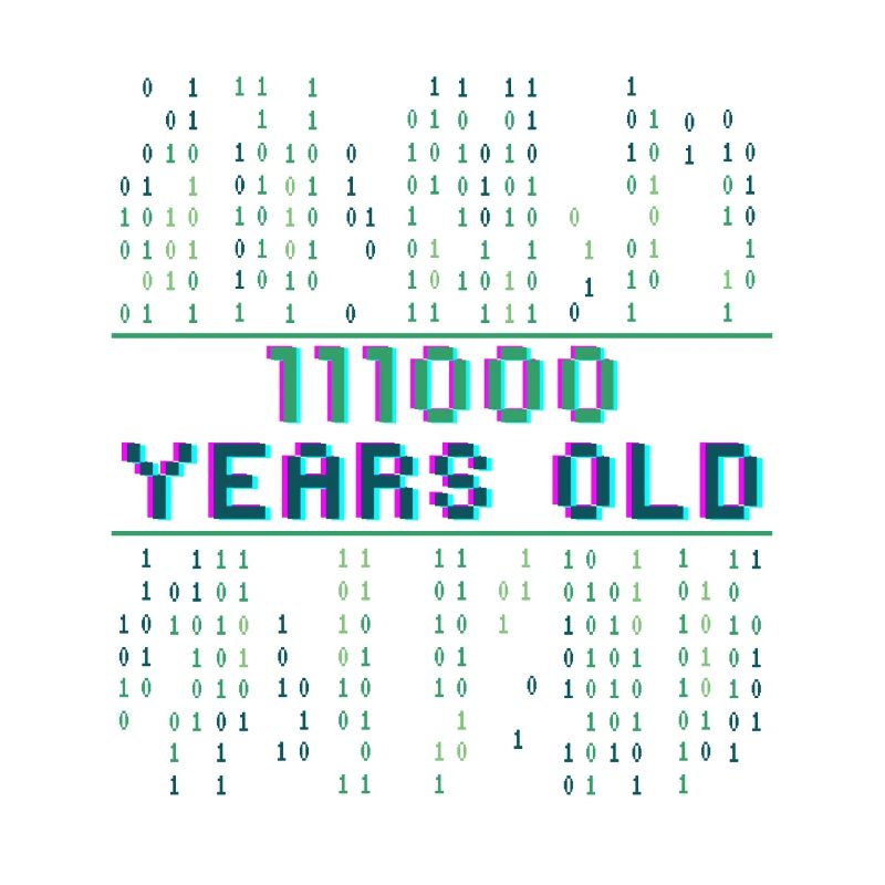 56. Geburtstag 56 Jahre alt Binärcode Informatik