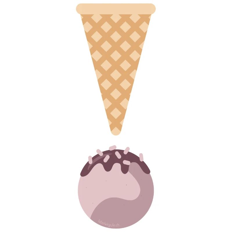 Une glace, un point c'est tout!