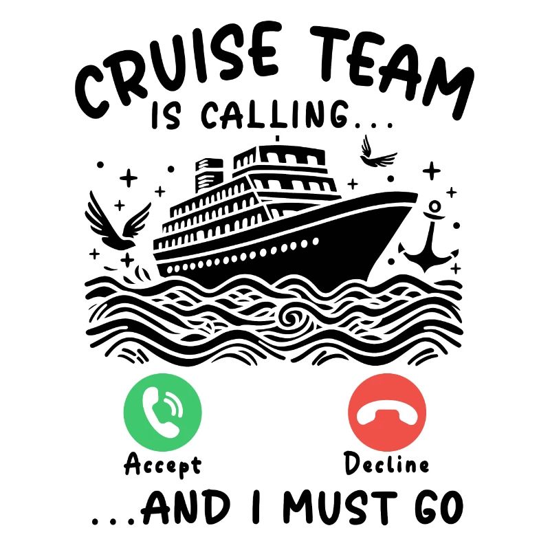Cruise Team is calling and I must go