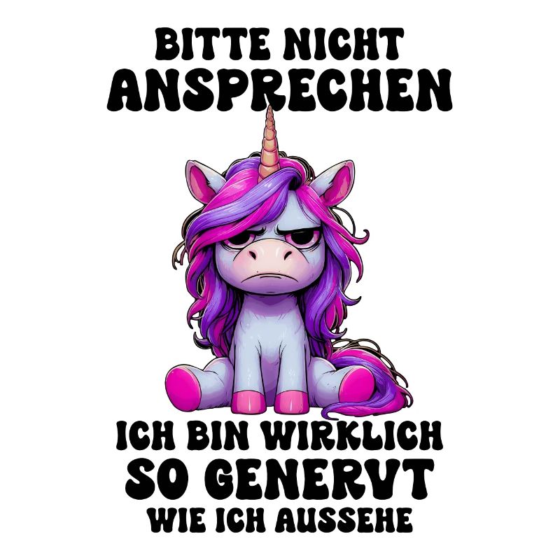 Bitte Nicht Ansprechen Ich Bin Wirklich So Genervt
