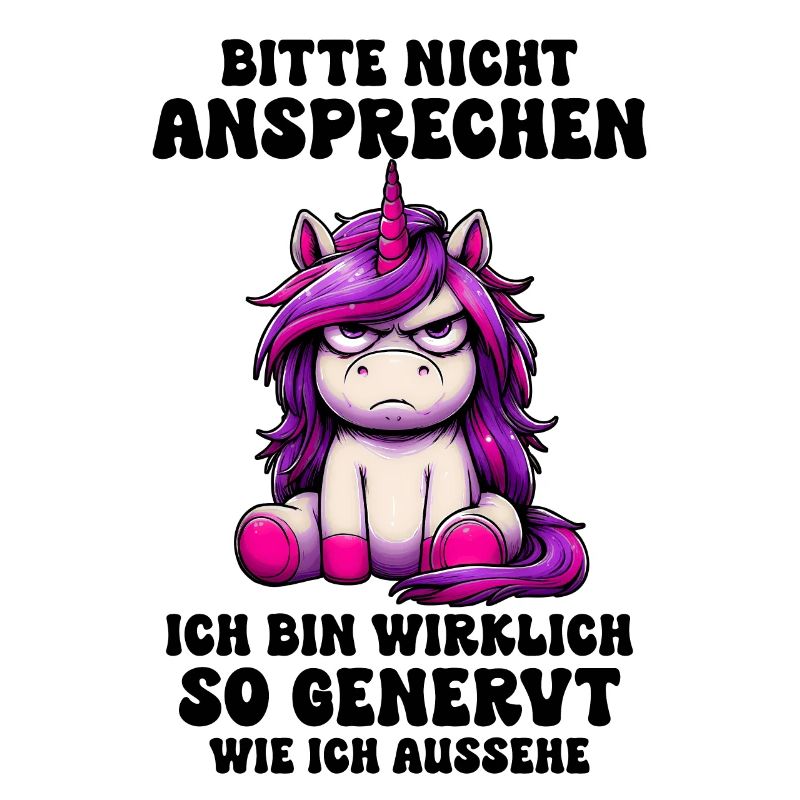 Bitte Nicht Ansprechen Ich Bin Wirklich So Genervt