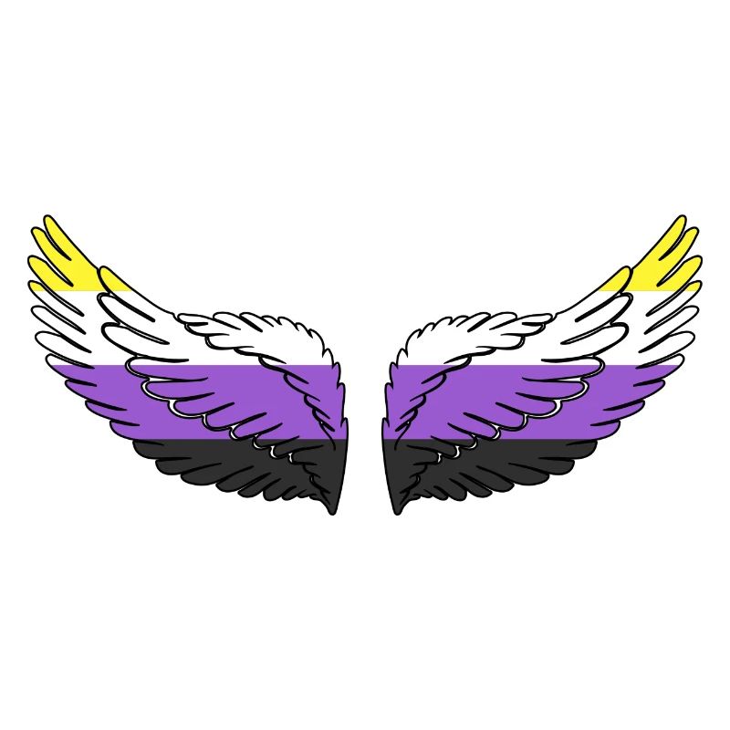 Wing Nonbinary Non-Binary Gender Nonbinary