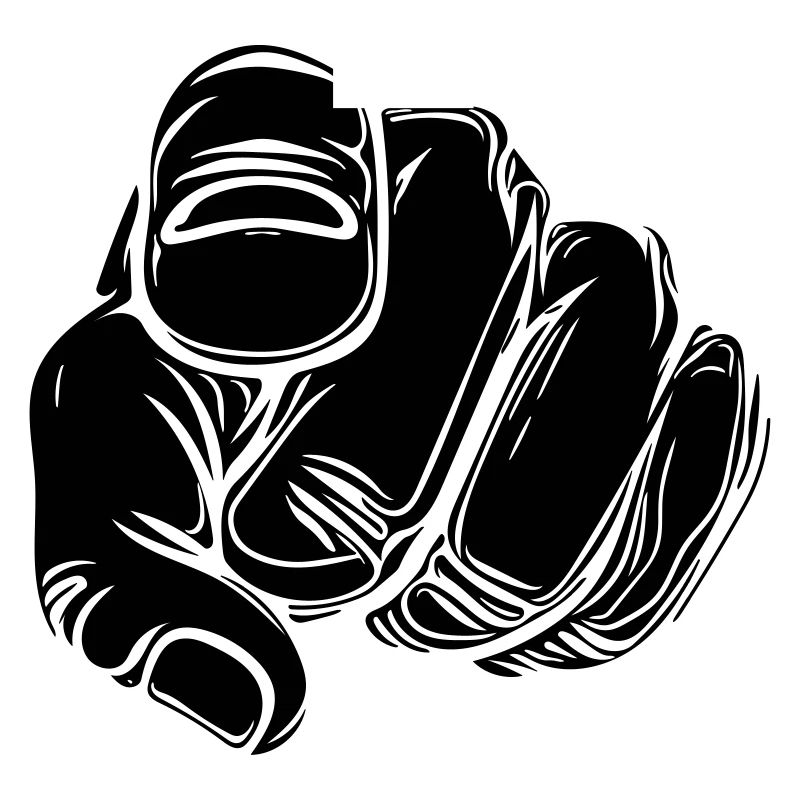 Zeigefinger mit Vector Hand