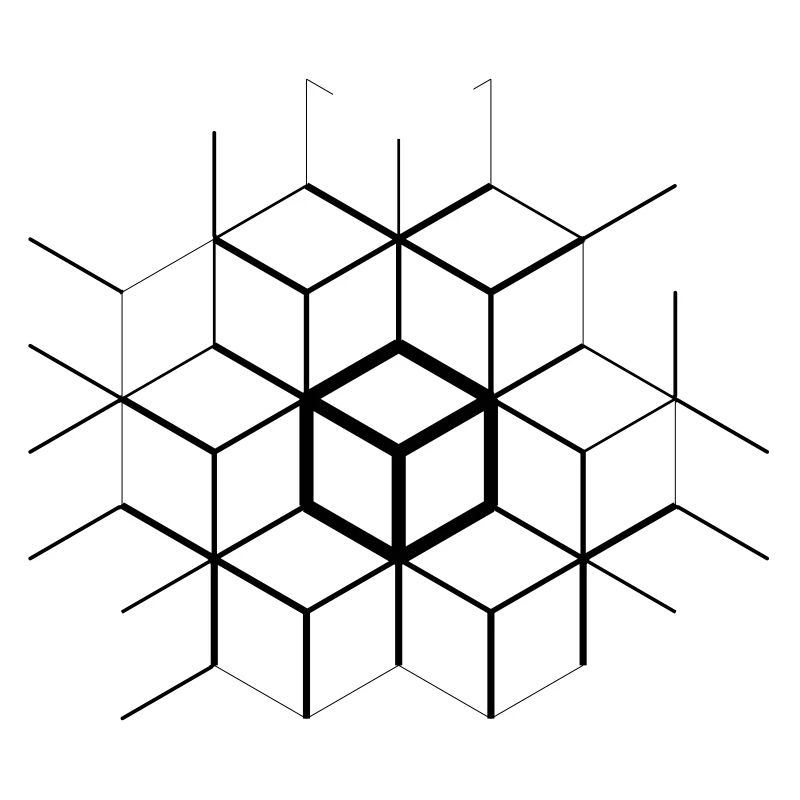 Cubes asymétriques