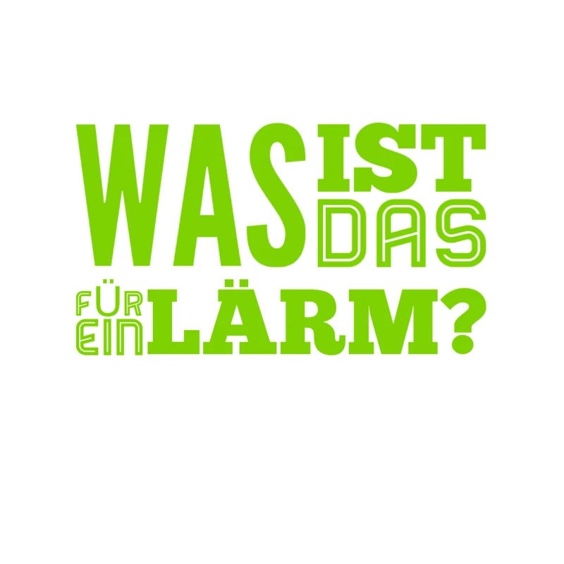 so ein Krach
