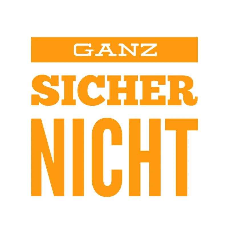 ich bin mir sicher