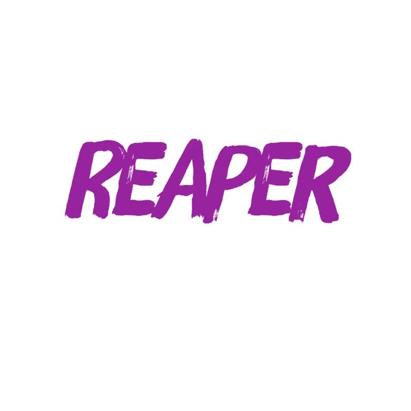 vor dir steht der Sensenmann