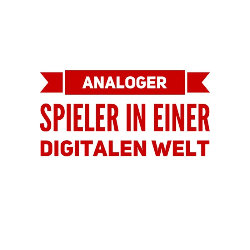 so sieht ein analoger Spieler aus