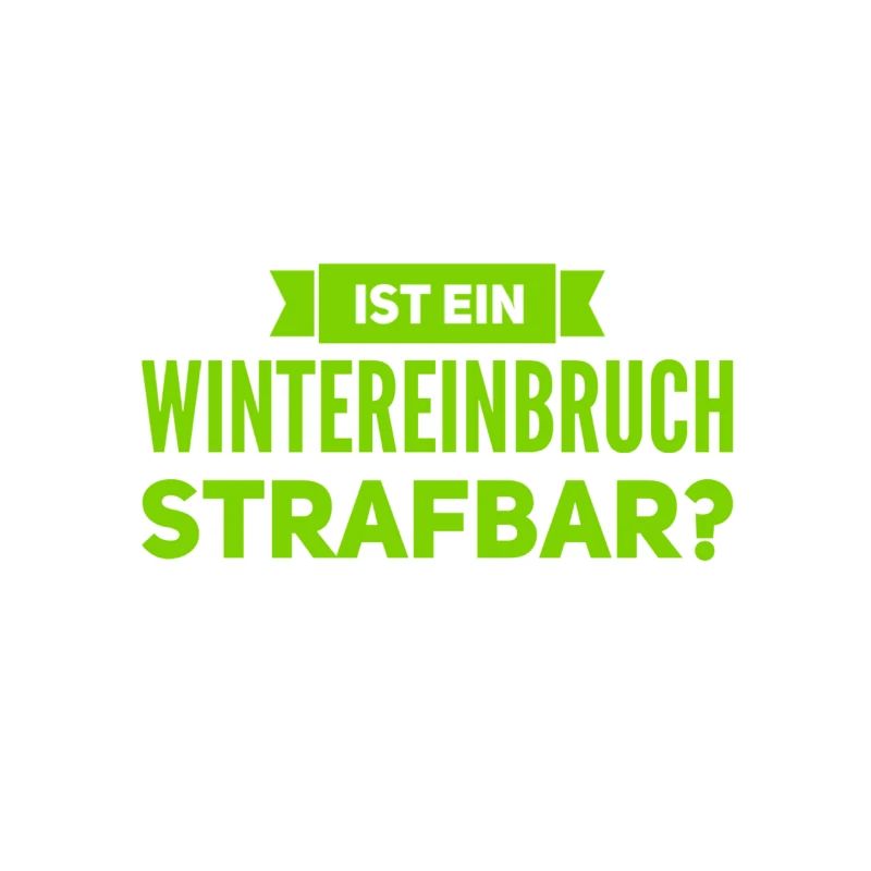 wenn der Winter einbricht