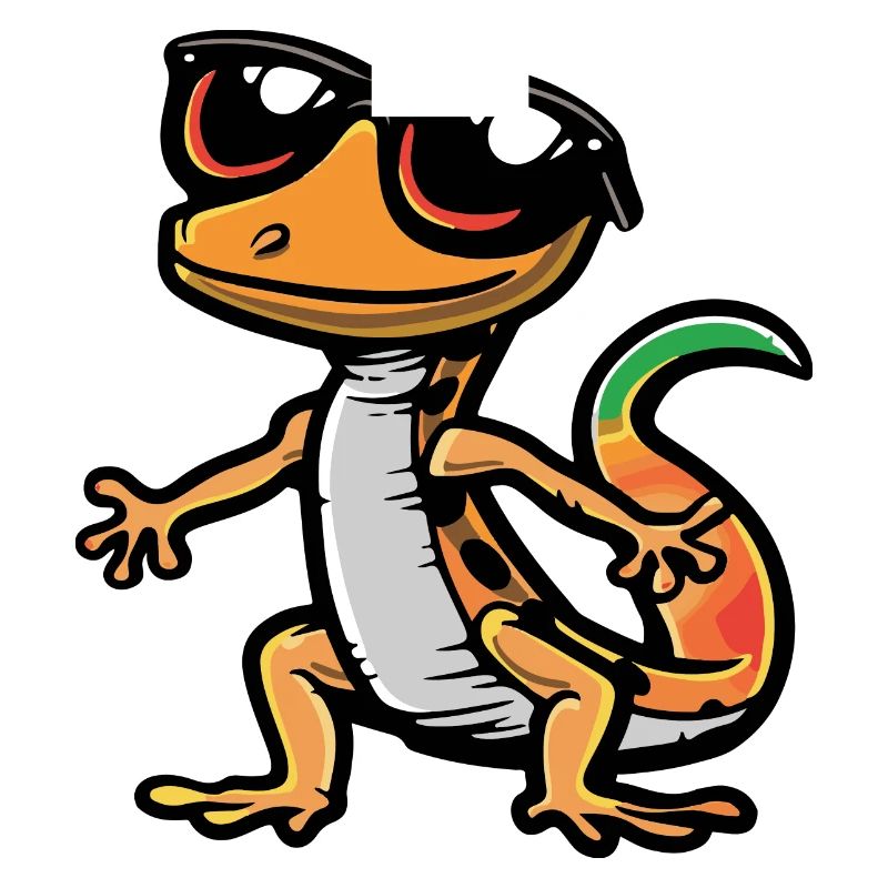 Echse Comic Cool