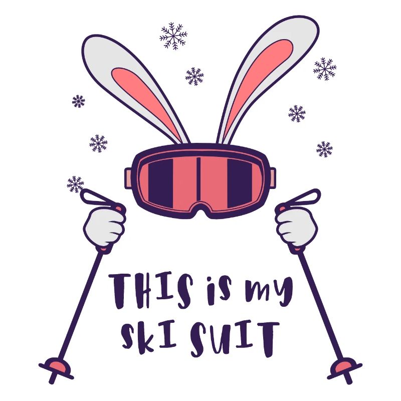 C’est ma combinaison de ski Ski Ski