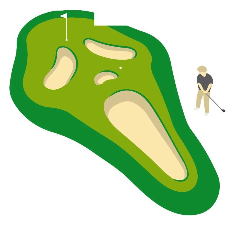 Golf skull