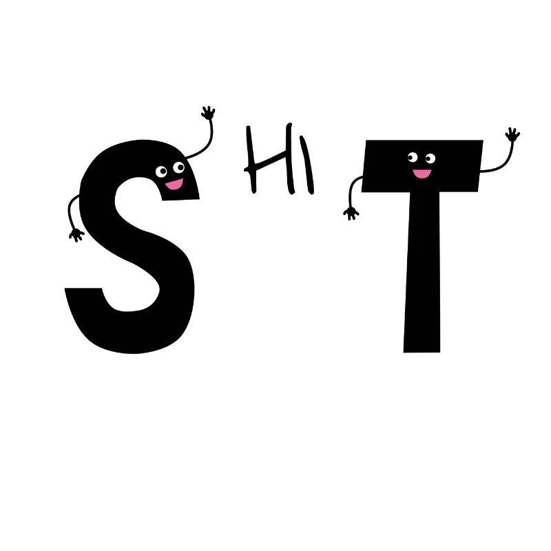Shit Buchstaben
