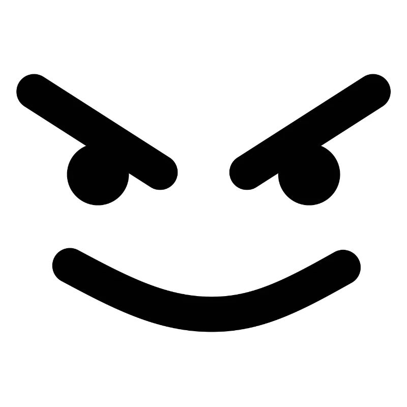 Naughty Arrogant Face Grin Gift Idea