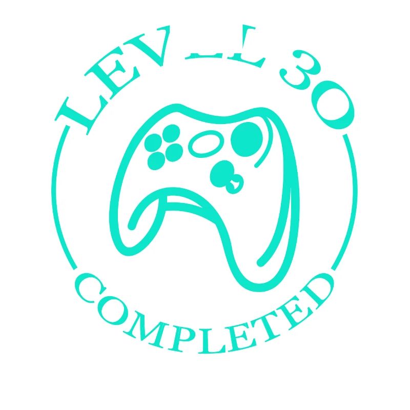 30. Geburtstag Level Geschenk