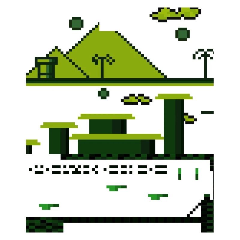 Nerds du jeu Retro Pixel