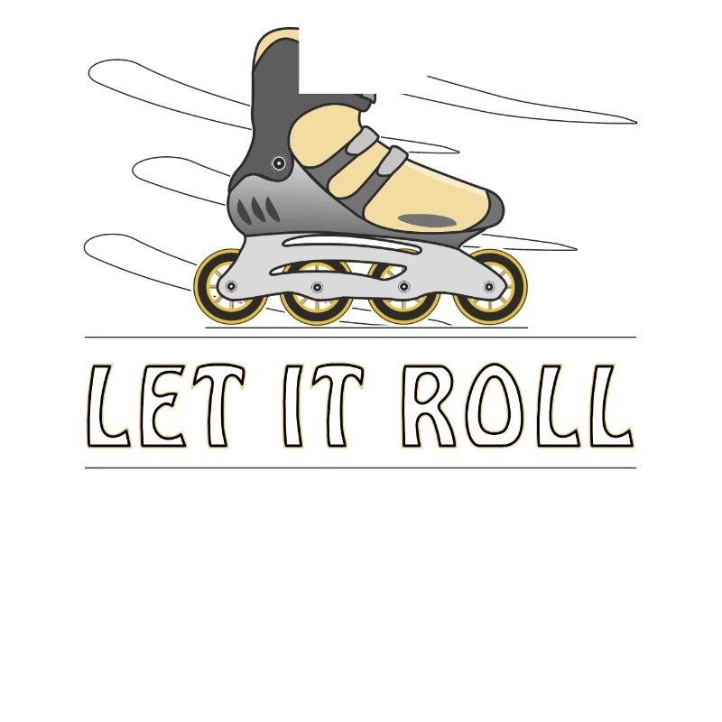 INLINE SKATER LET IT ROLL