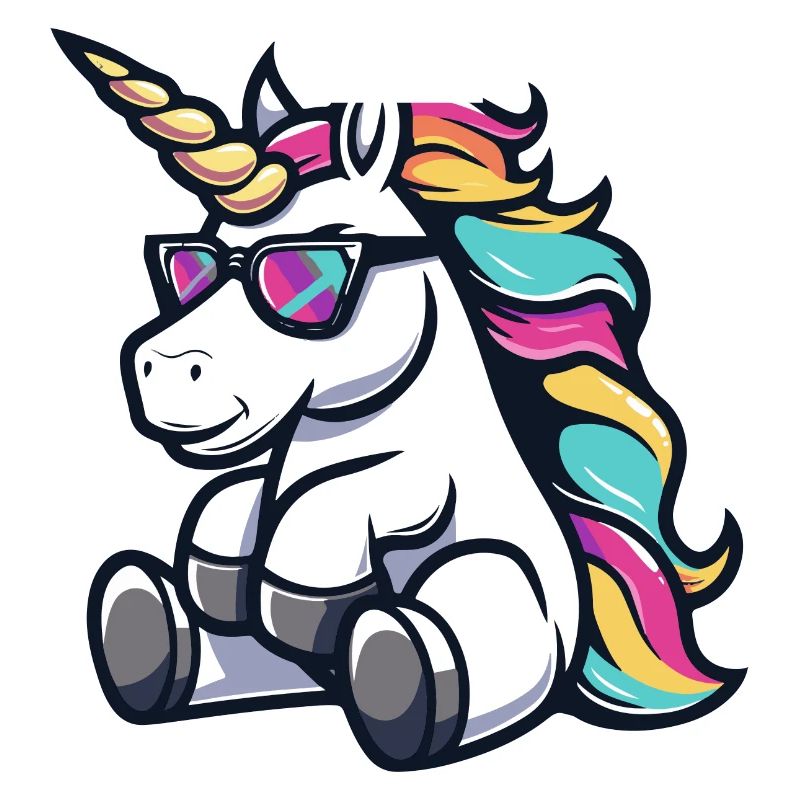 Einhorn Comic Cool