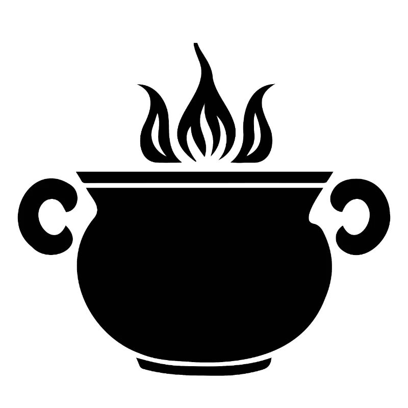 Cauldron Magical Witch Halloween