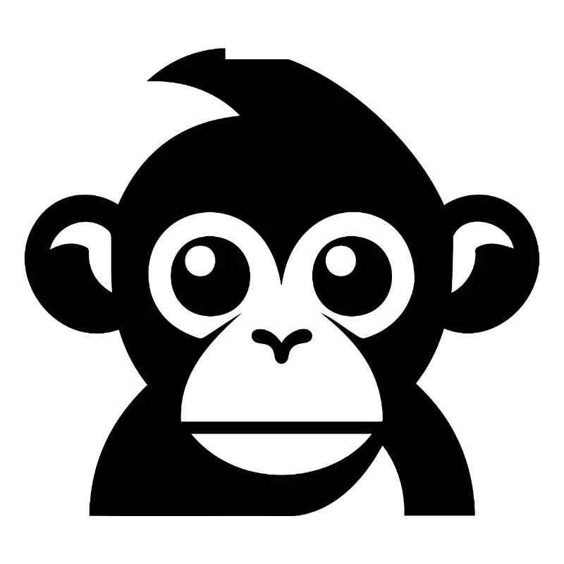 Monkey Monkey Monkey Face Jungle